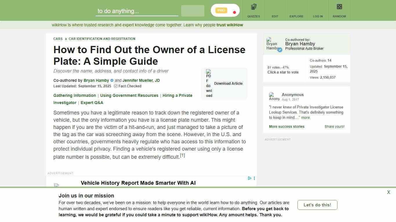 How to Find the Owner of a License Plate: 4 Easy Methods
